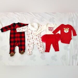 3M Christmas Baby Girl Bundle